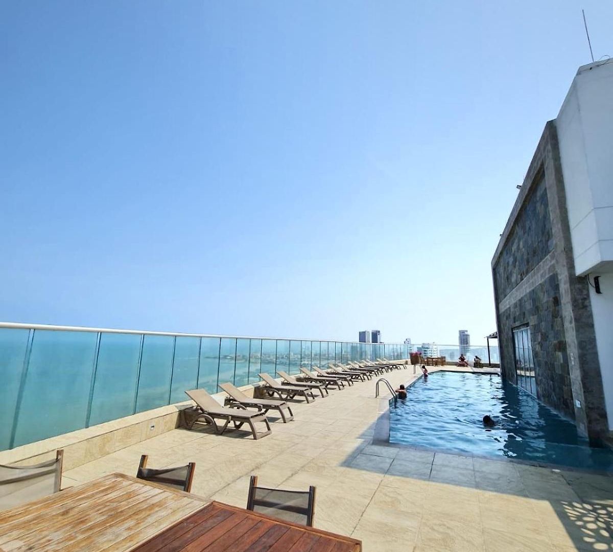 Beachfront Luxurious Apartment, Palmetto Cartagena