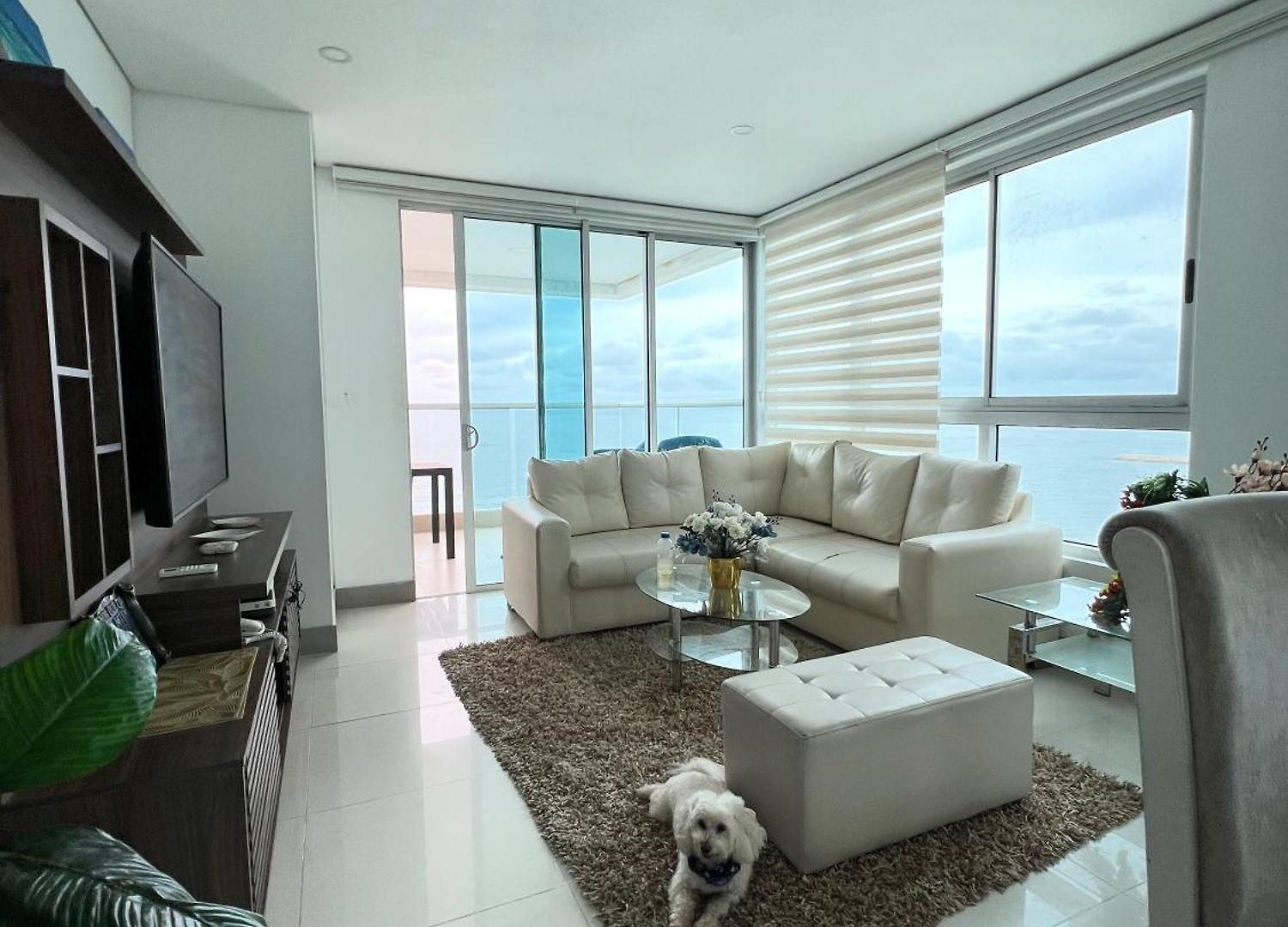 Beachfront Luxurious Apartment, Palmetto Cartagena