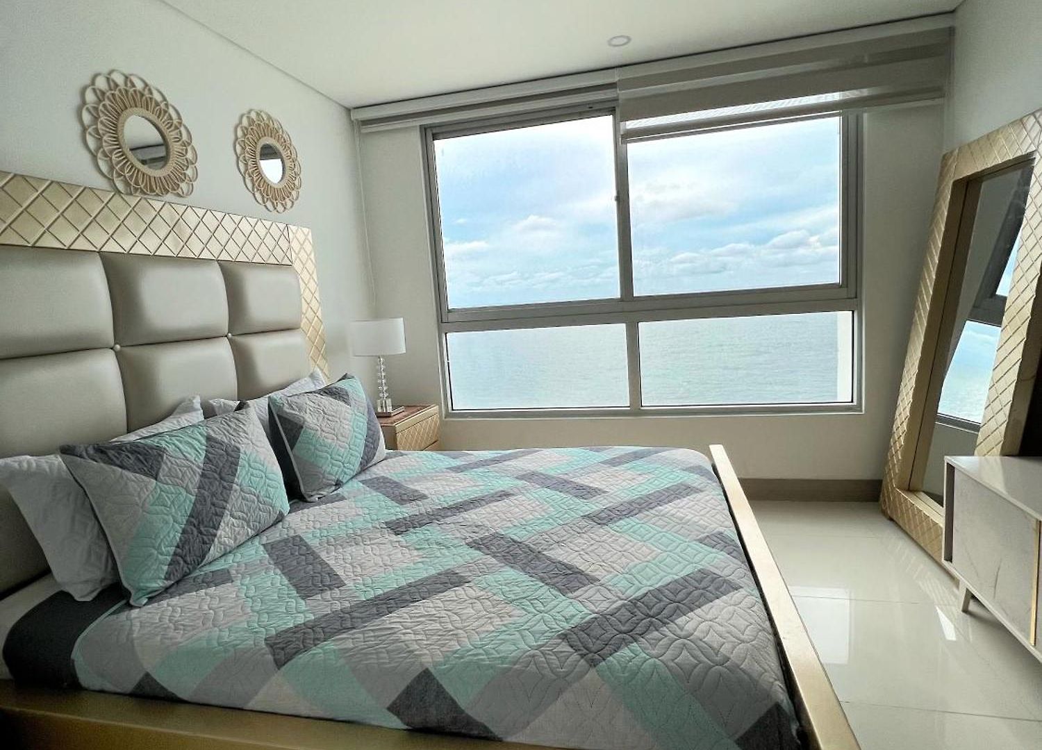 Beachfront Luxurious Apartment, Palmetto Apartment Cartagena