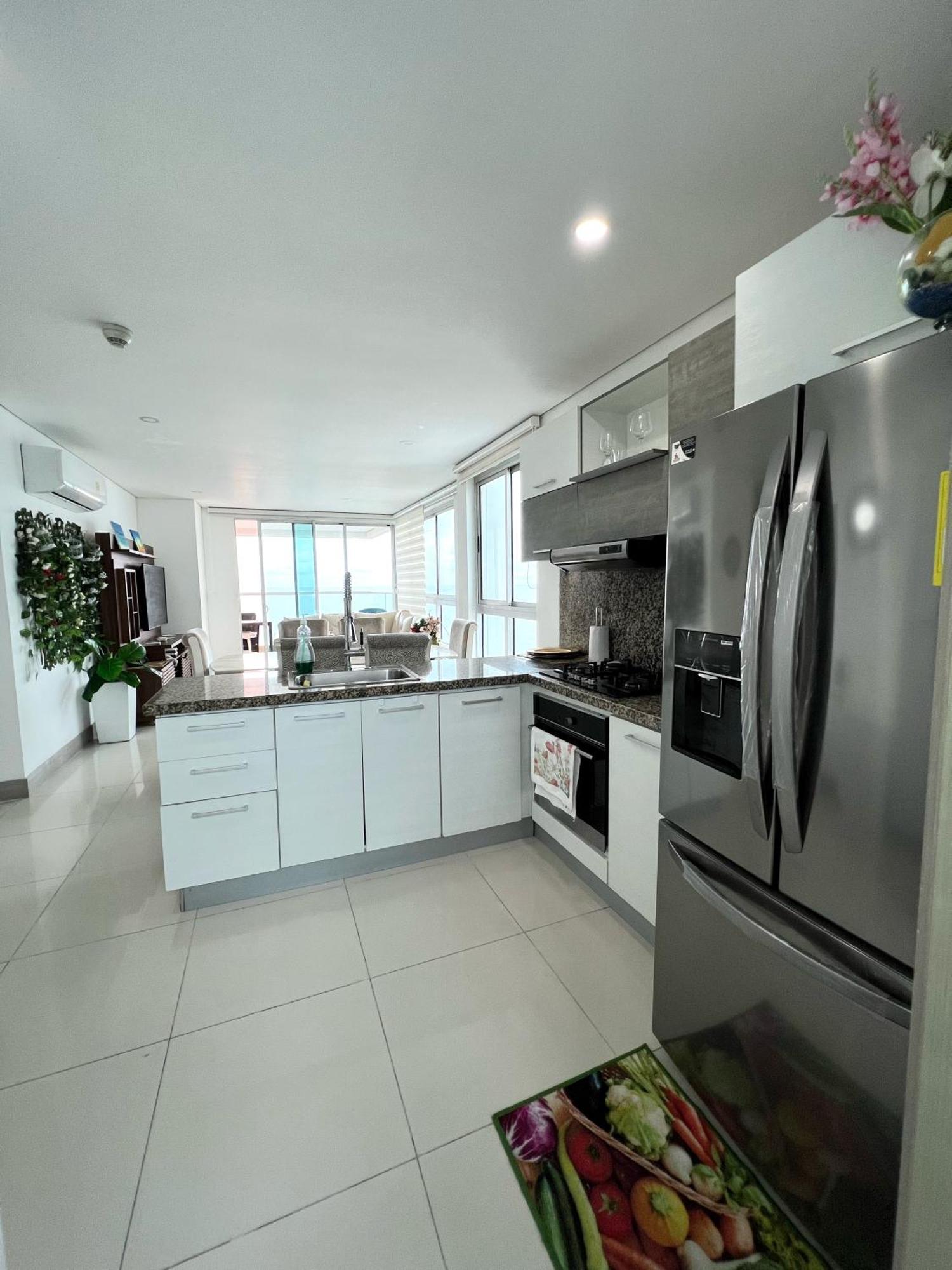 Beachfront Luxurious Apartment, Palmetto * Cartagena